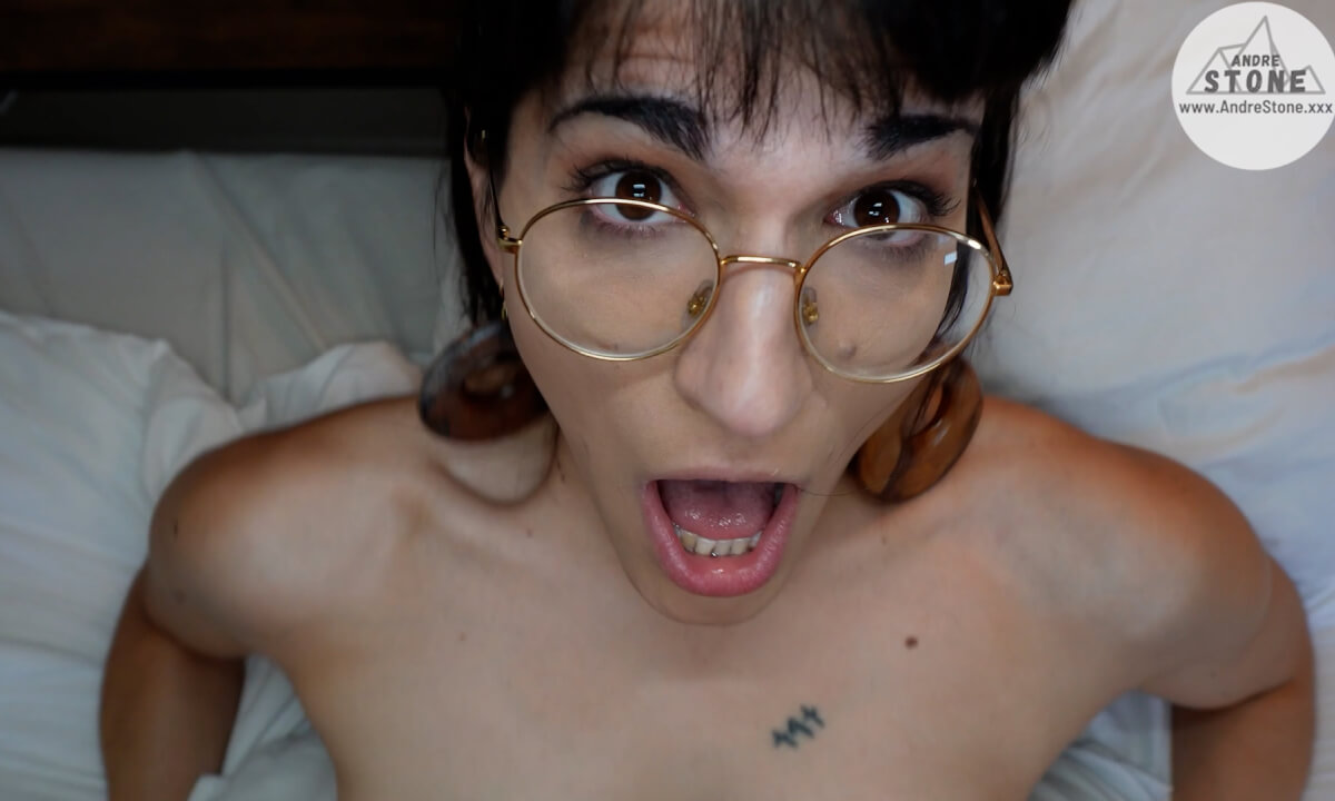 Petite Latina Trans Hottie Mia Macana Spread Open & Creampied