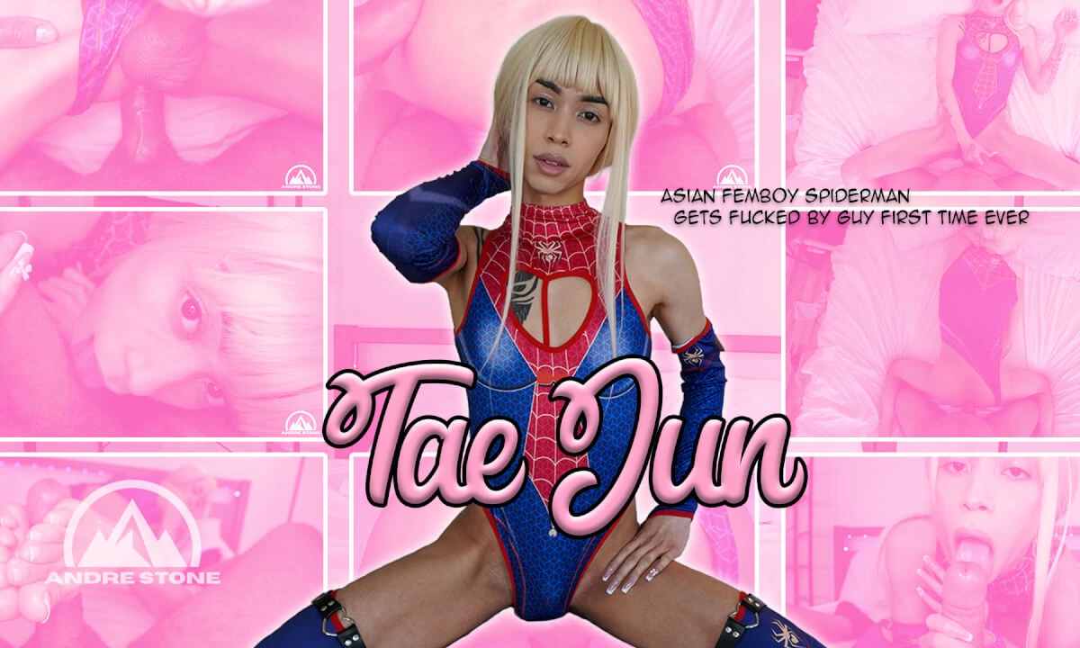 Virgin Asian Femboy Tae Jun Cums First Time Ever Fucked By a Guy